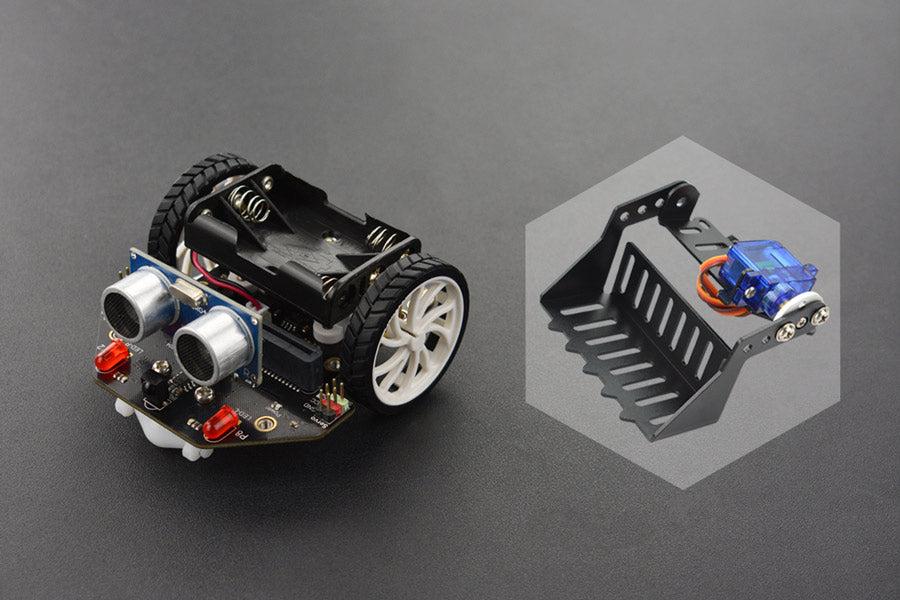 micro: Maqueen with micro:Maqueen Mechanic-Loader