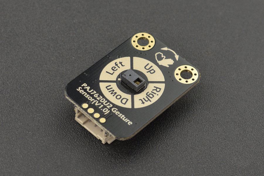 Gravity: PAJ7620U2 3D gesture recognition Sensor  (I2C, 13 Gestures, 3~20cm)
