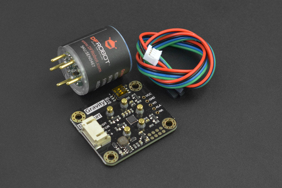 Gravity: H2S Sensor (Calibrated) - I2C and UART