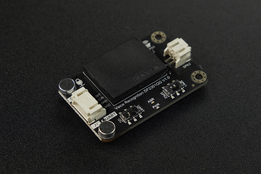 Gravity: Offline Language Learning Voice Recognition Sensor for Arduino / Raspberry Pi / Python / ESP32 - I2C and UART