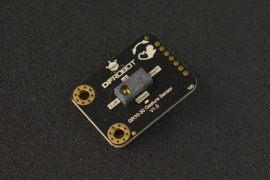 Gravity: GR10-30 Gesture Sensor (UART and I2C, 12 Gestures, 0~30cm)