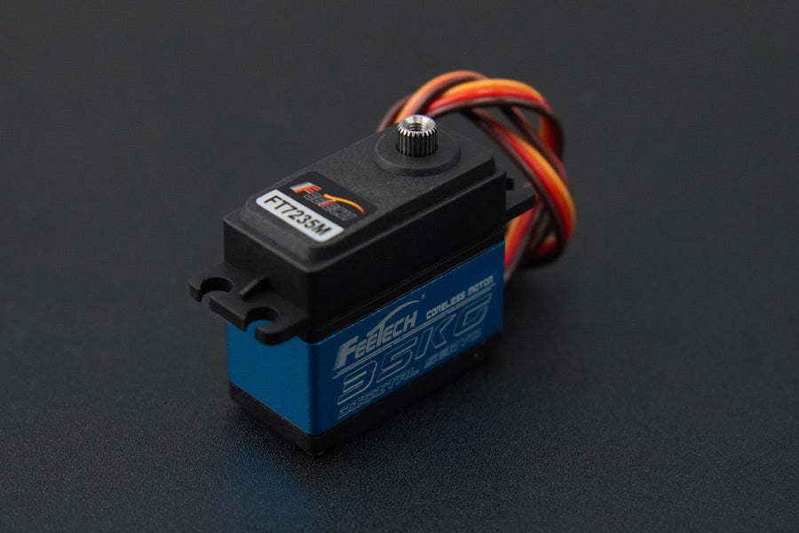 High Torque Waterproof Metal Coreless Digital Servo (35KG, 180°, IP54)
