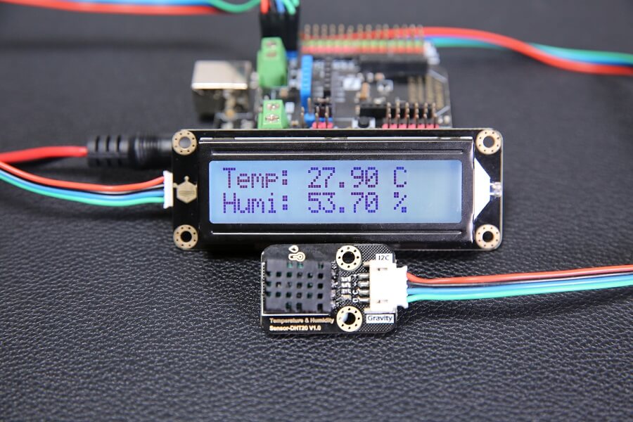 Gravity: DHT20 Temperature and Humidity Sensor for Arduino